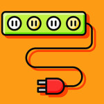 Extension cord icon – clapway