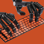 Robot typing – clapway