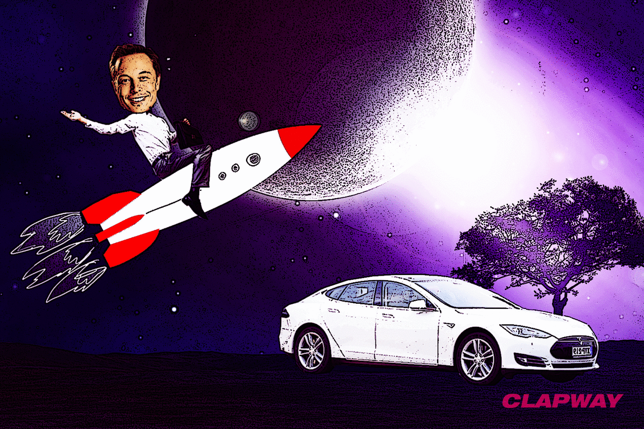 Elon Musk SpaceX Tesla Clapway