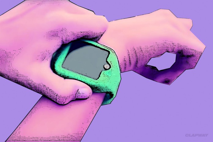 Here's a Hybrid of the Apple Watch and the Fitbit for Kids Clapway