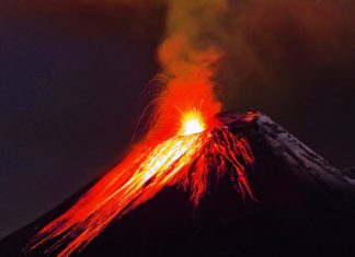 NASA Detected UFO During Volcanic Eruption Clapway