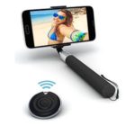 4. TRAVEL SELFIE STICK WITH BLUETOOTH