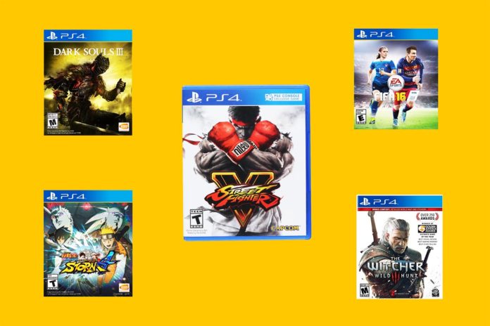 Top 5 PS4 Deals (up to 55% Off): The Witcher, Naruto Shippuden, FIFA 16, Dark Souls 3, Street Fighter V Clapway
