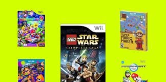 Top 5 Nintendo Wii and Wii U Deals (Up to 22% Off): Mario Kart, Super Mario Maker, Splatoon, Mario Party 9, Lego Star Wars Clapway
