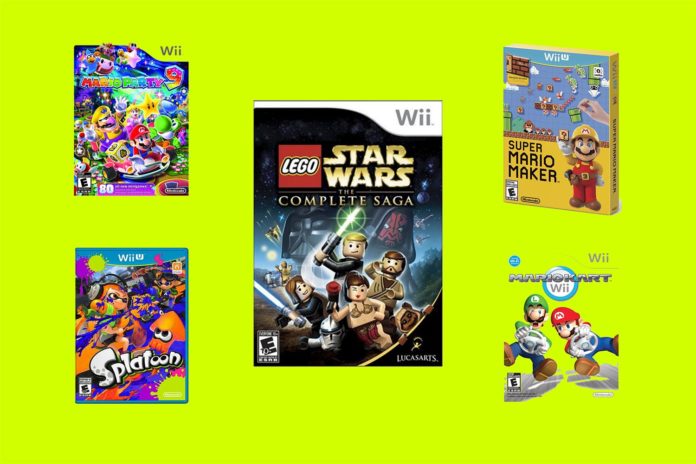 Top 5 Nintendo Wii and Wii U Deals (Up to 22% Off): Mario Kart, Super Mario Maker, Splatoon, Mario Party 9, Lego Star Wars Clapway