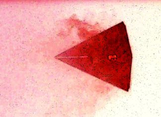 Over 10 People Took Photos of Huge Triangular UFO Near Area 51 Clapway
