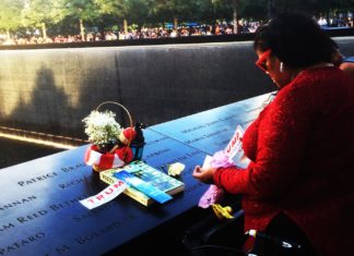Black Woman Says Donald Trump is Only Hope at 911 Memorial Clapway