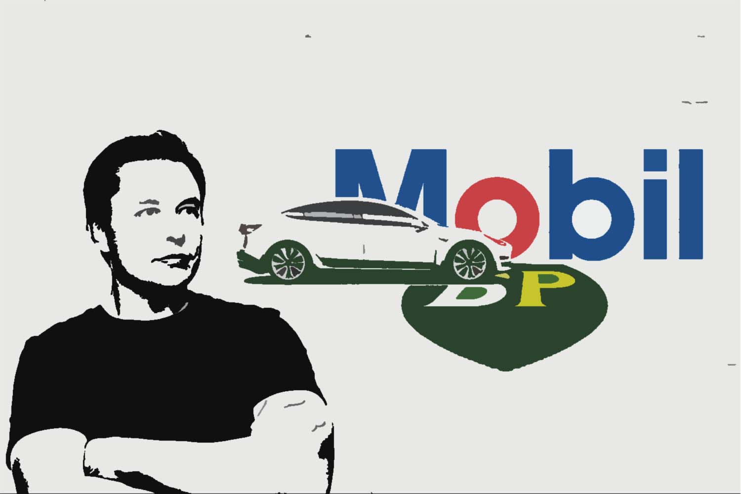 ELON MUSK AND TESLA WANT OT HELP BP AND MOBIL