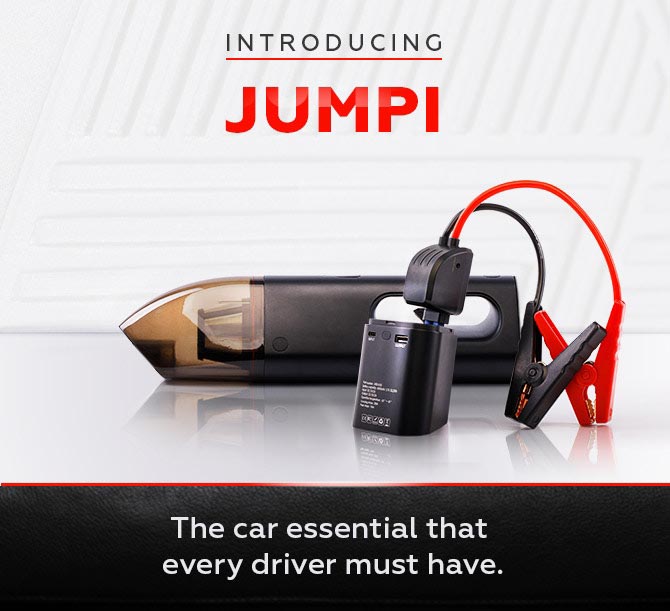 Meet Jumpi, the 3-in-1 Car Vacuum, Jumpstarter, and Power Bank