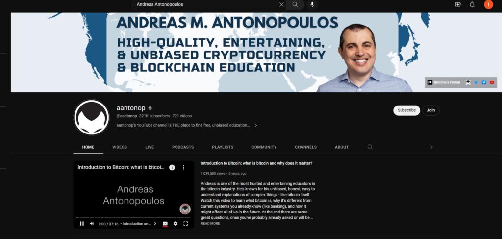 Andreas Antonopoulos: The Creative Genius of Crypto YouTube