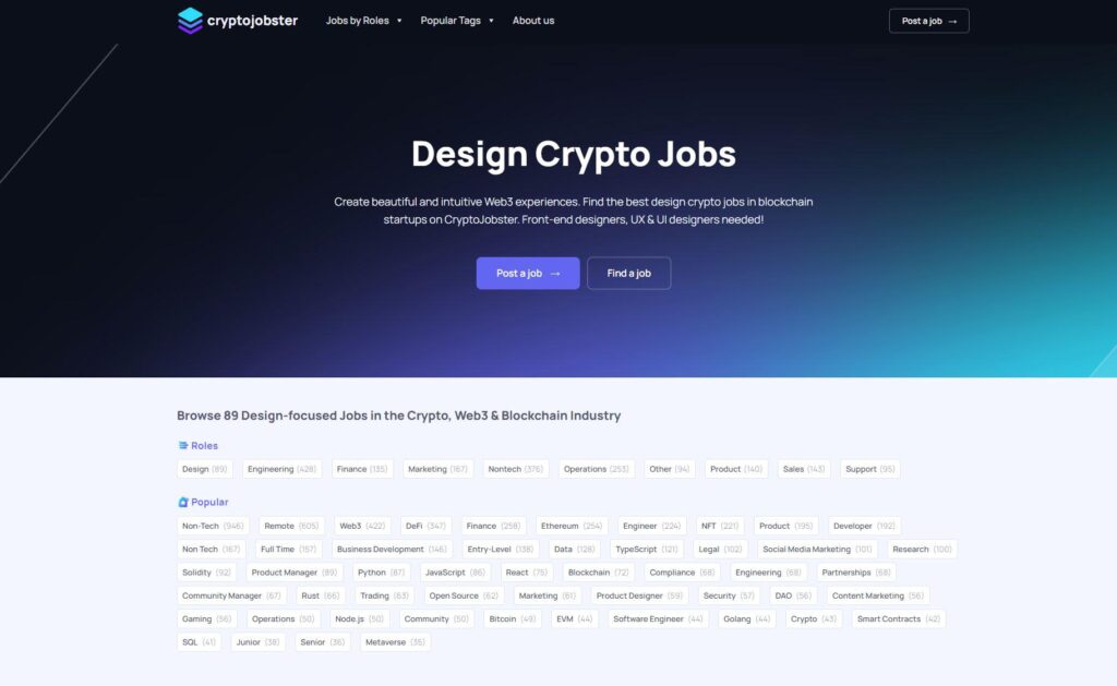 Seizing Your Blockchain Career with CryptoJobster